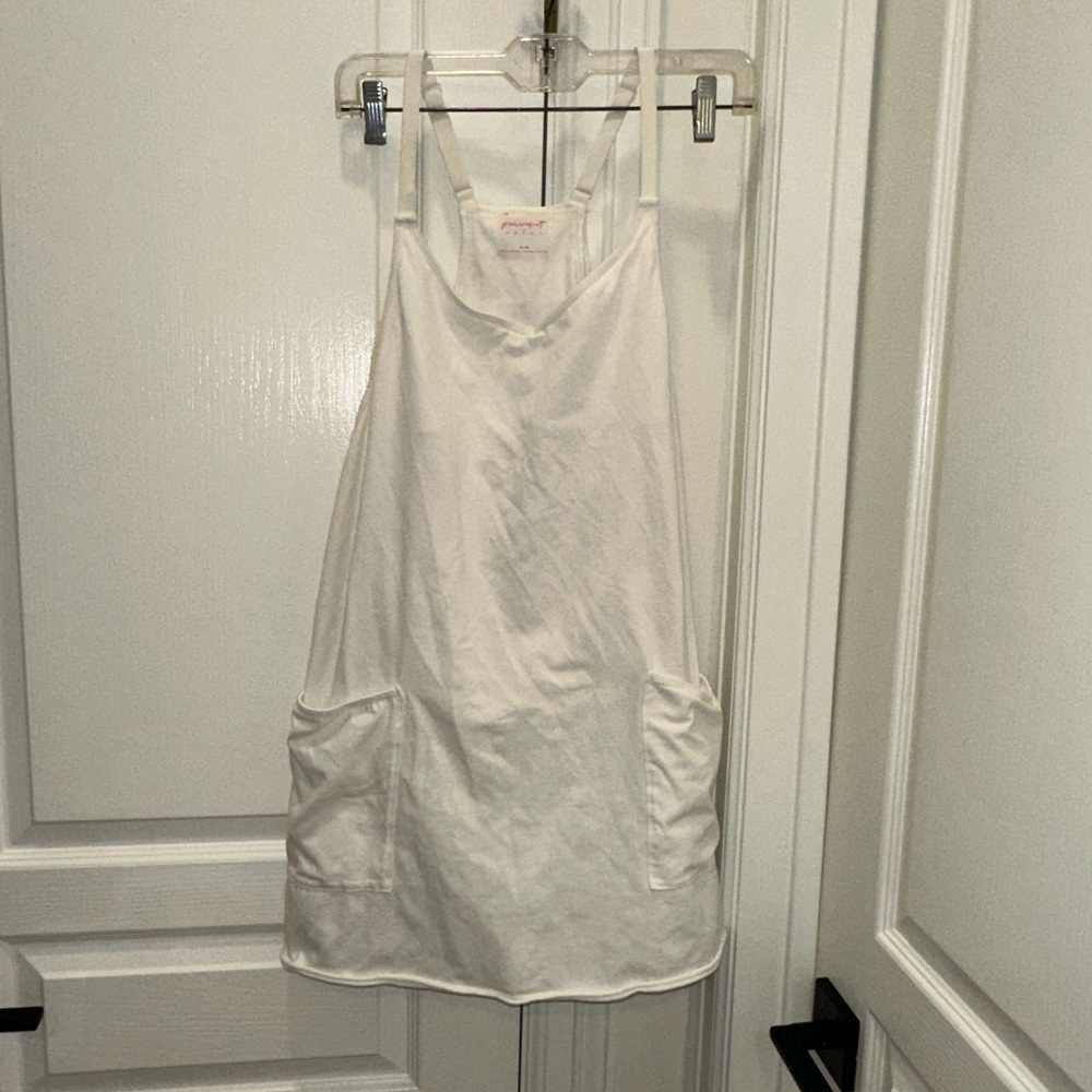 Hatch White Halter Sundress Sleeveless Mini